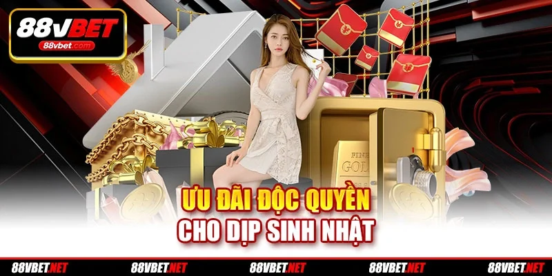 Ưu đãi độc quyền cho dịp sinh nhật