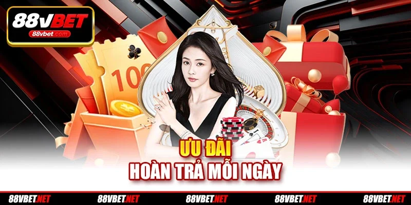 Ưu đãi hoàn trả mỗi ngày Ưu đãi hoàn trả mỗi ngày